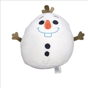 Squishmallow 7-8" Olaf Snowman Disney Frozen Soft White AUTHENTIC Kellytoy Plush